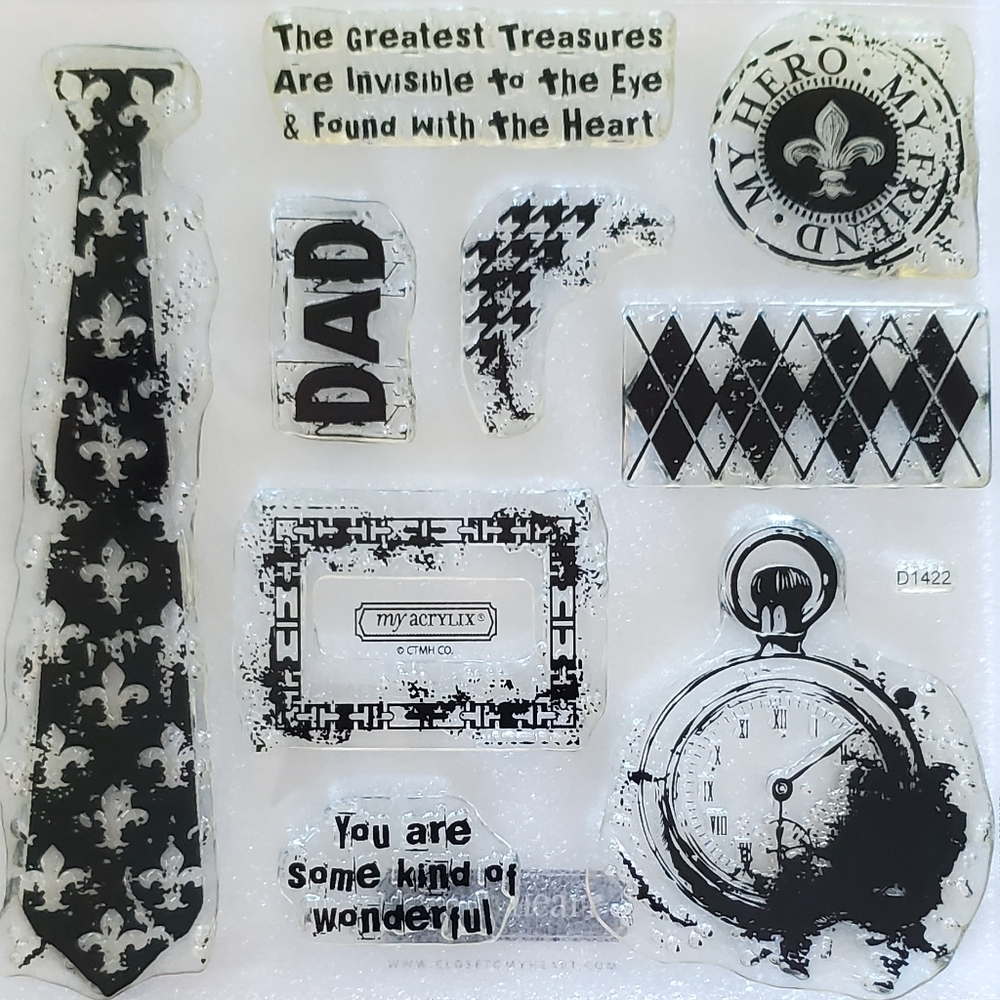 Close To My Heart Wonderful Friend Clear Acrylic Stamps D1422